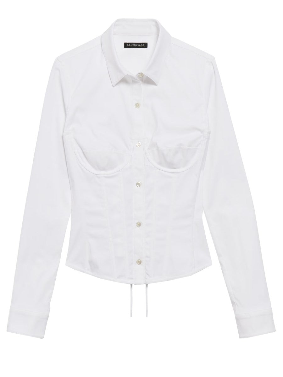 Balenciaga - Woman - White - Shirt