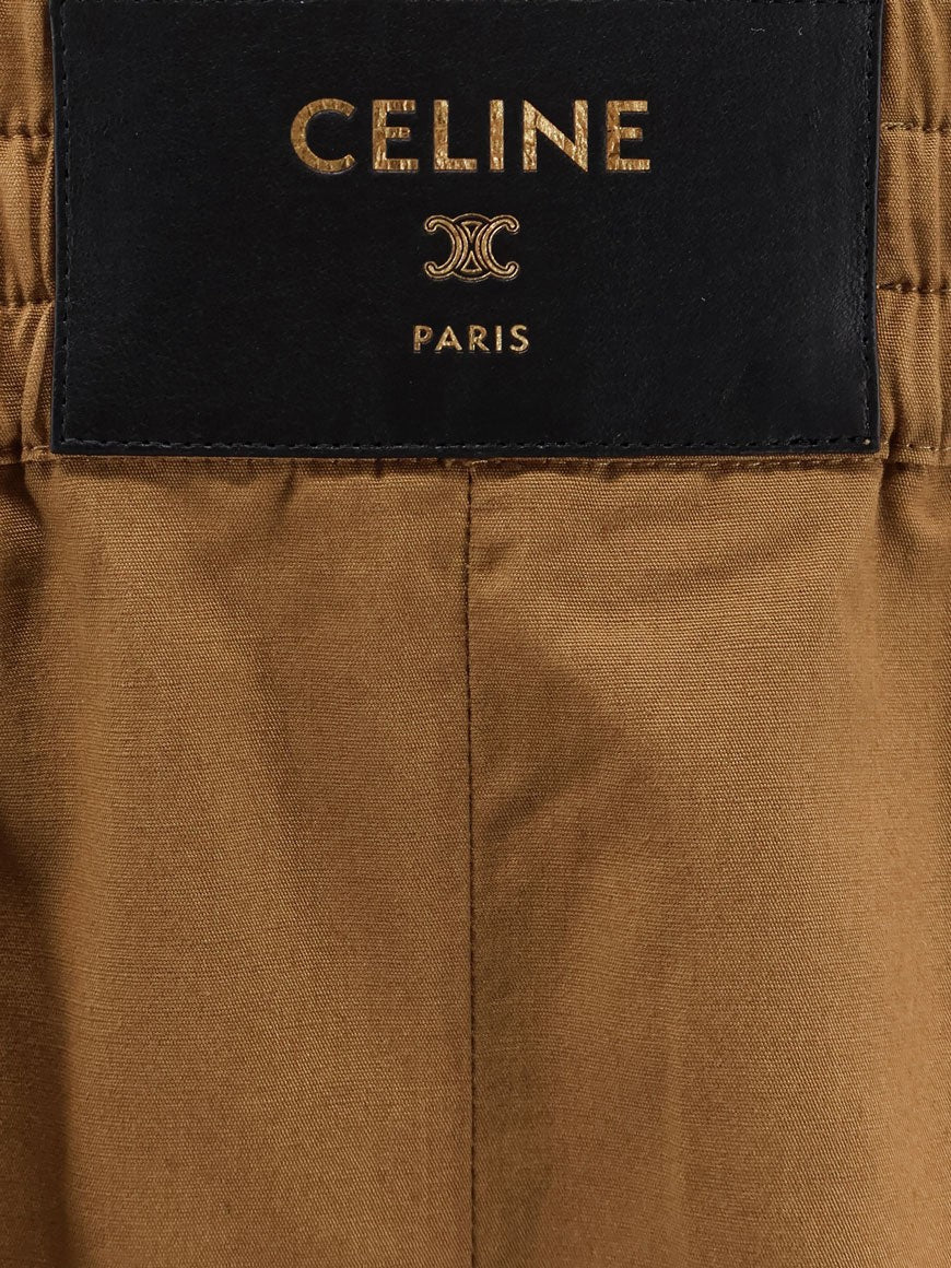 Celine - Woman - Brown - Shorts