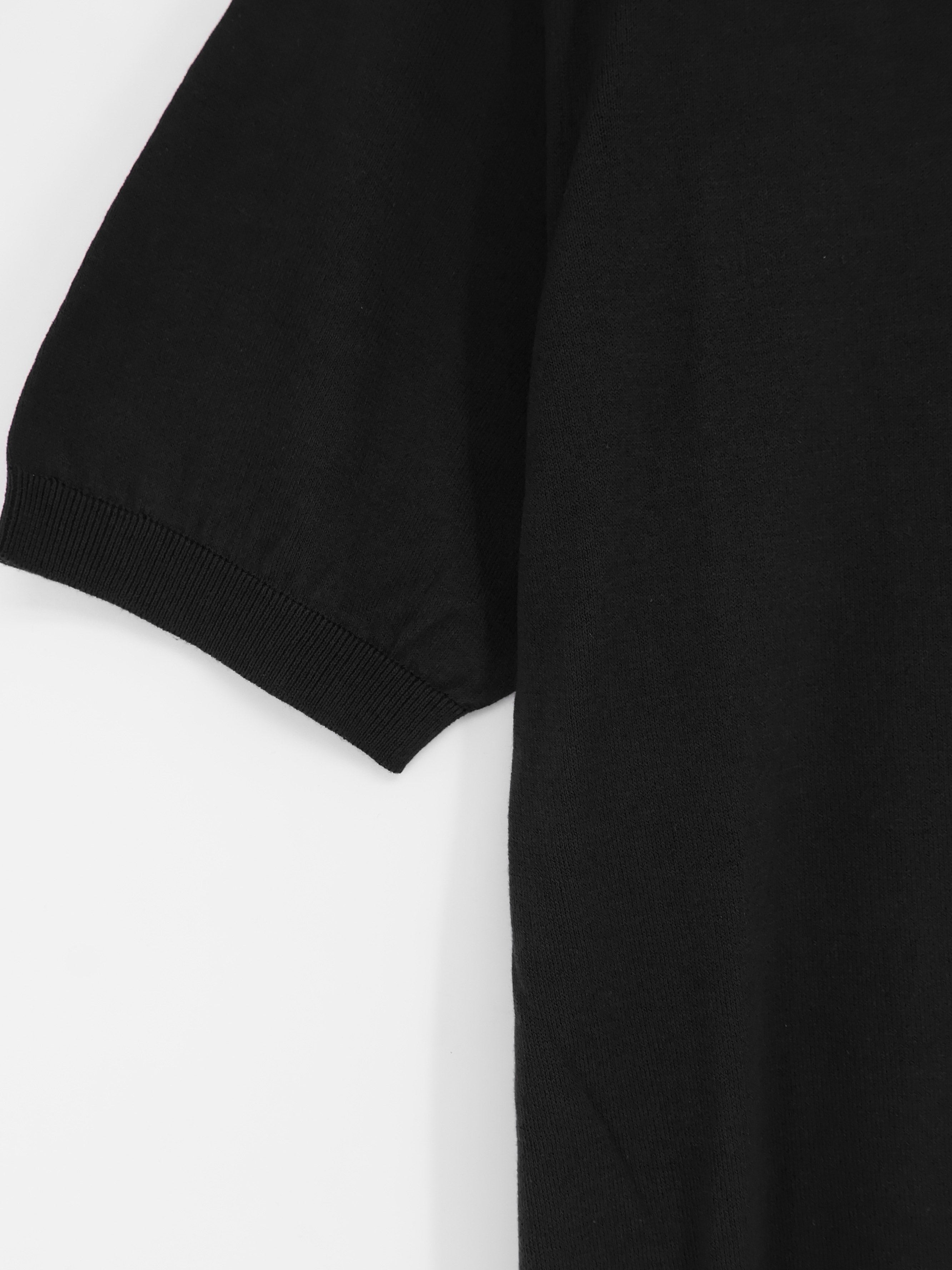 ALPHA-STUDIO - Man - Black - Polo Shirt