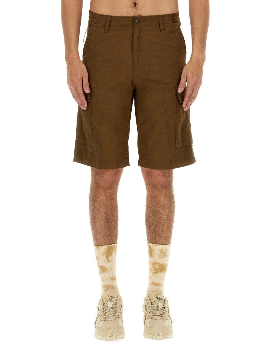 Carhartt Wip - Man - Brown - Shorts