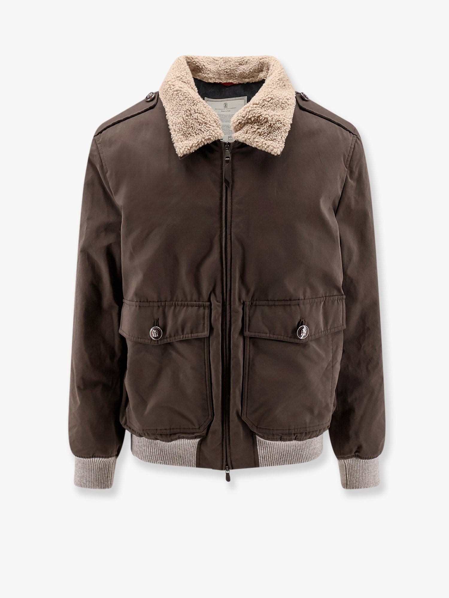 Brunello Cucinelli - Man - Brown - Jacket