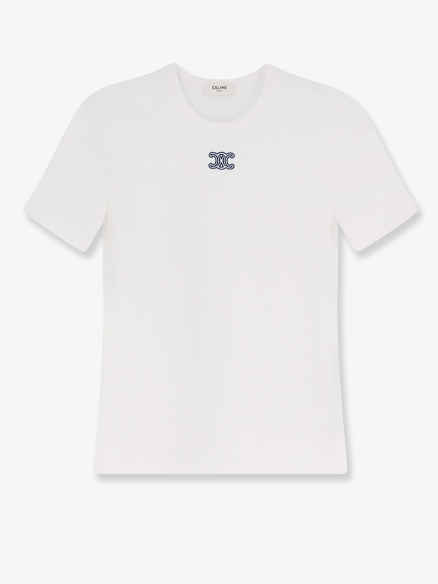 Celine - Woman - Off White / Navy - T-shirt