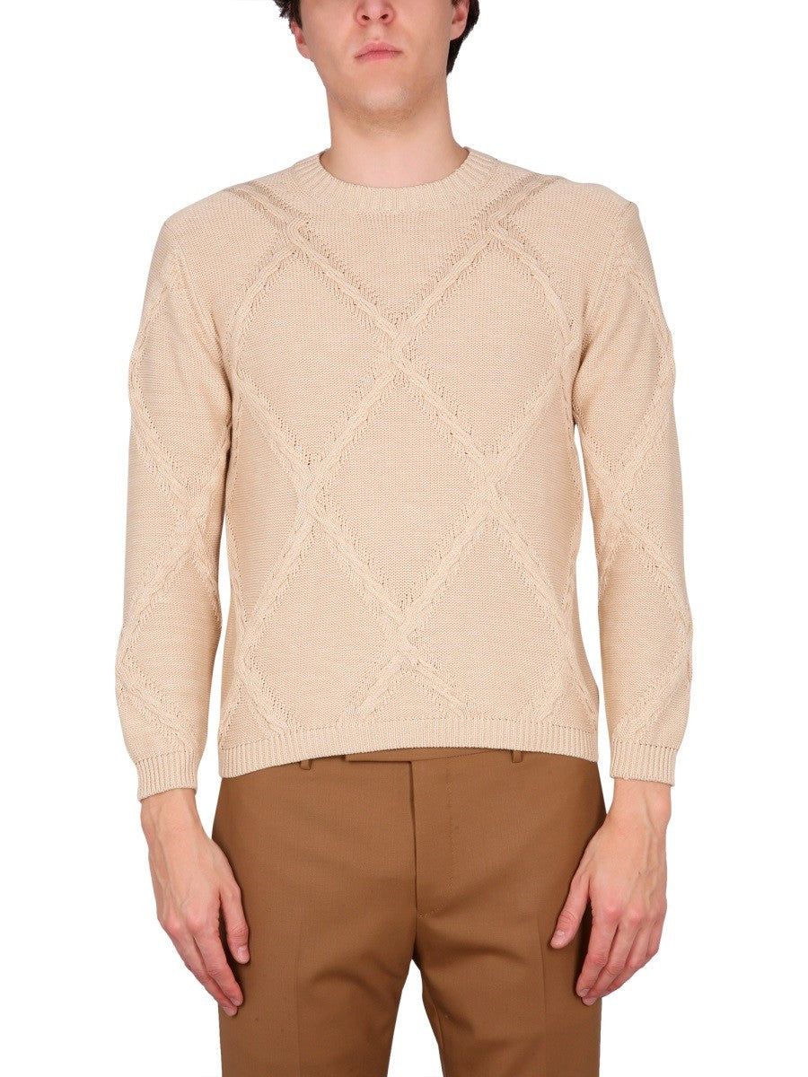 Ballantyne - Man - Beige - Sweater