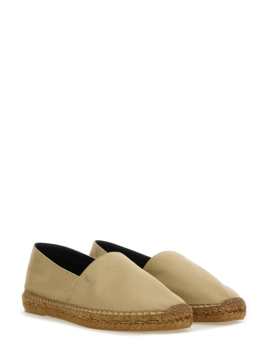 Saint Laurent - Man - Beige - Flat