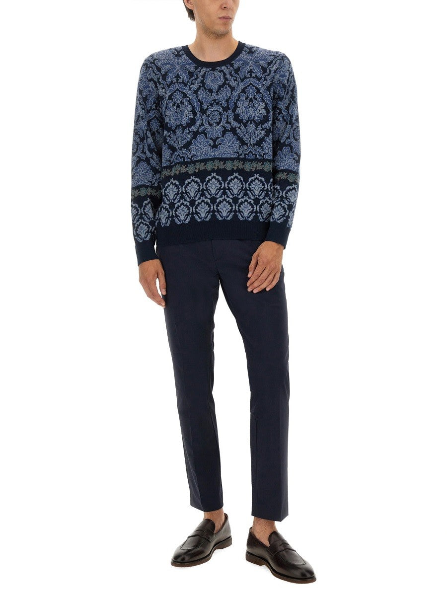 Etro - Man - Blue - Sweater