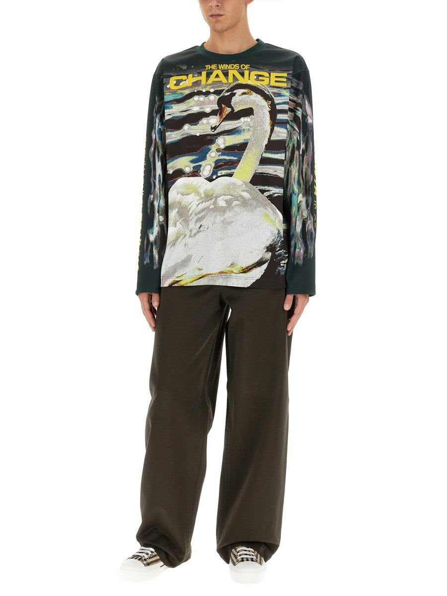 Burberry - Man - Brown - Pants