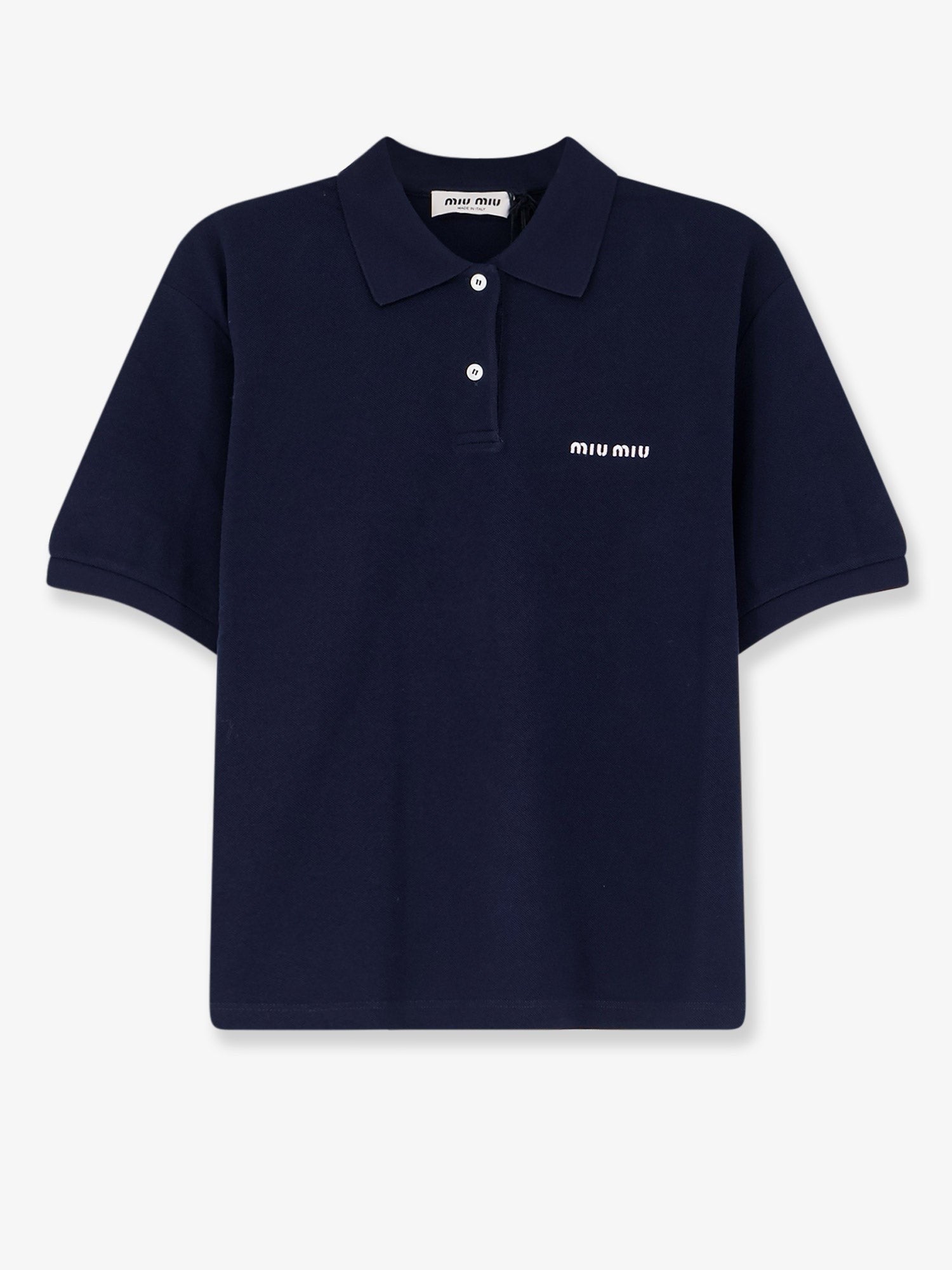 Miu Miu - Woman - Blue - Polo Shirt