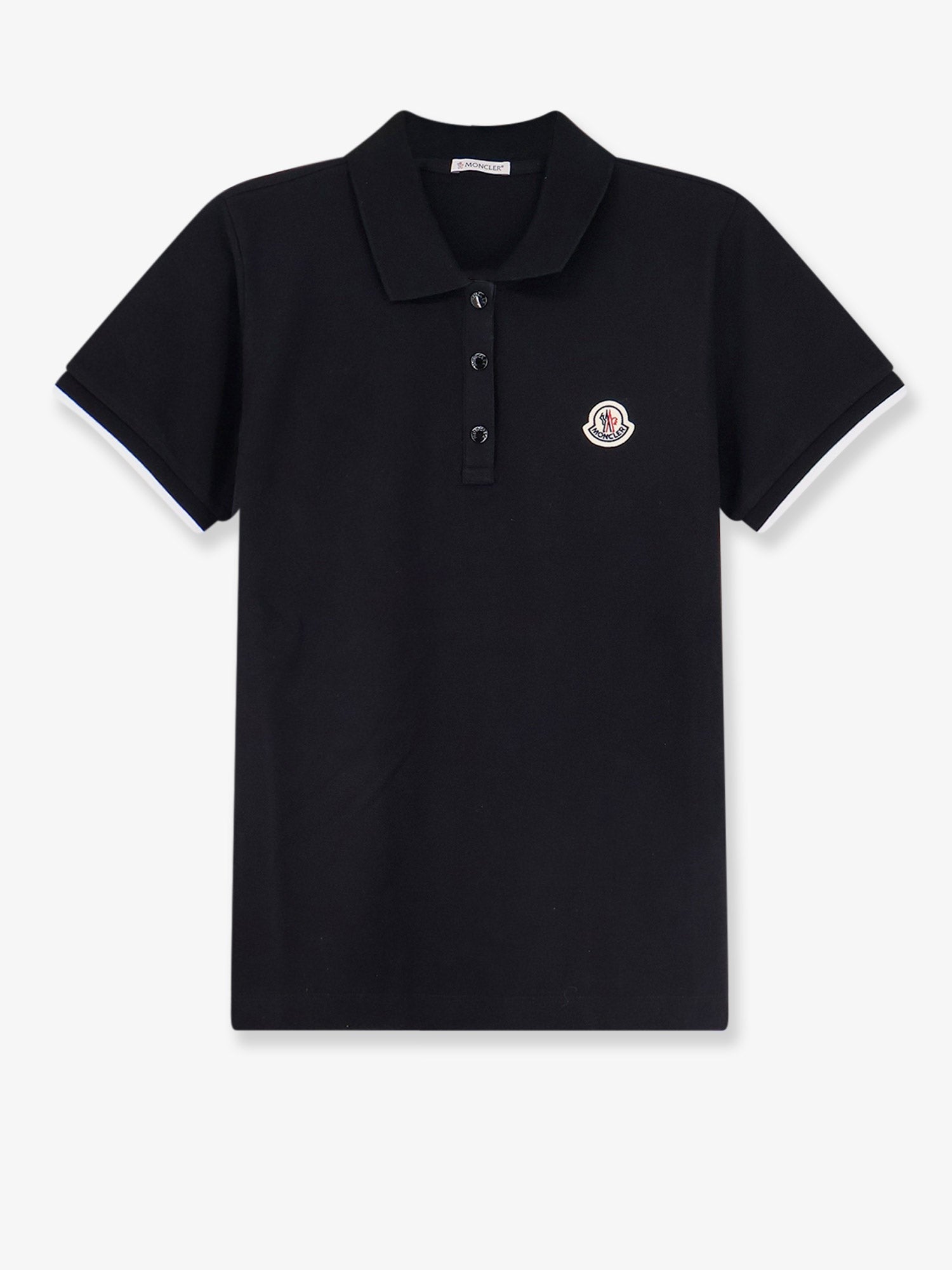 Moncler - Woman - Black - Polo Shirt