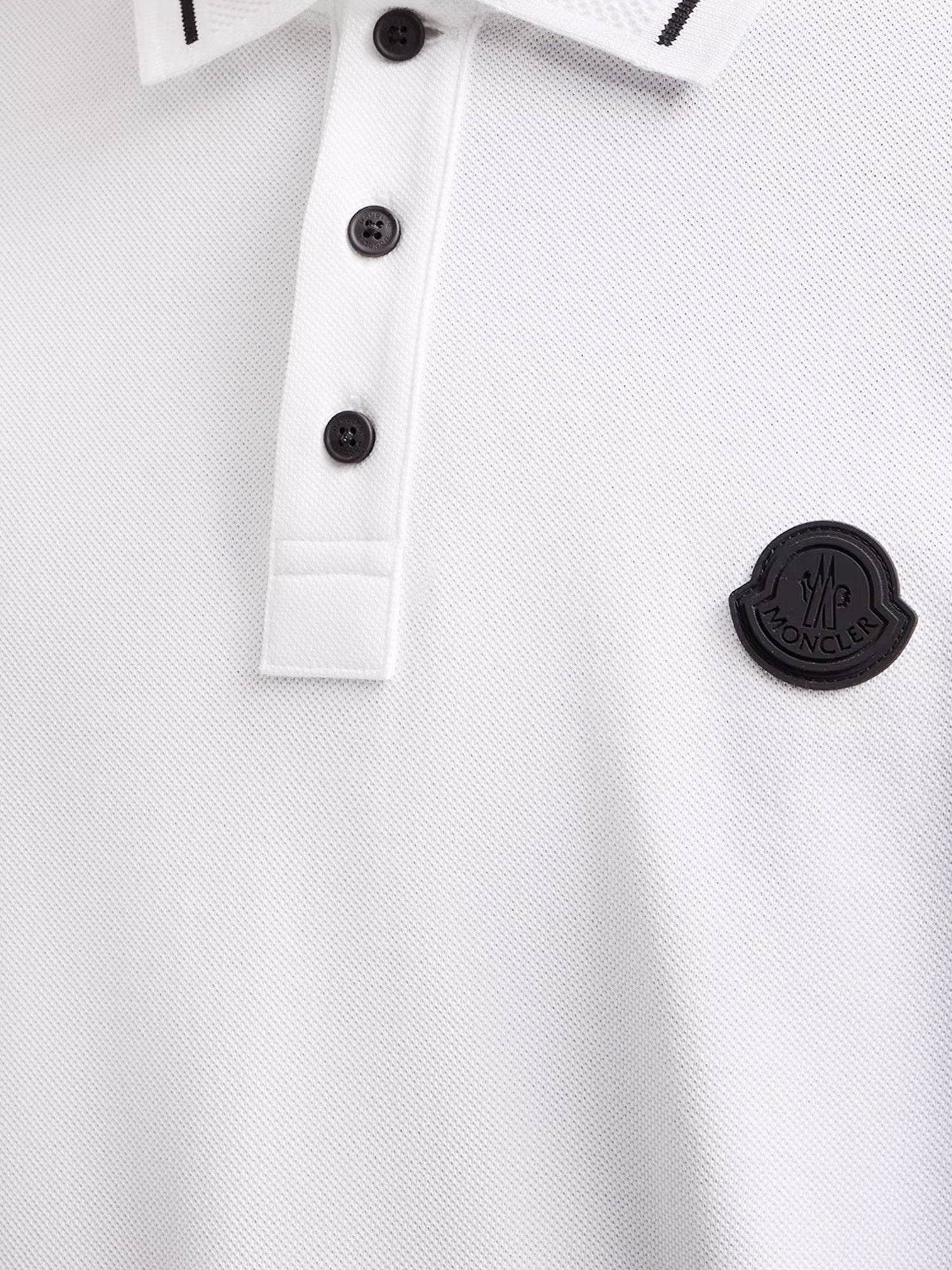 Moncler - Man - White - Polo Shirt
