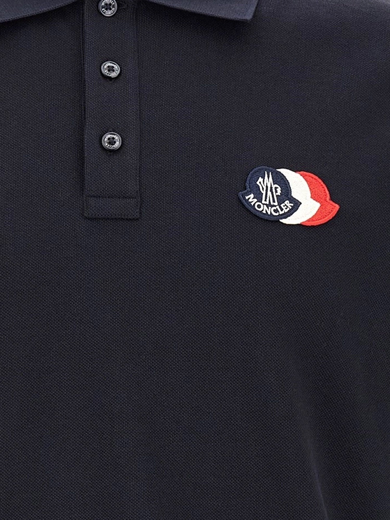 Moncler - Férfi - Kék - Galléros póló