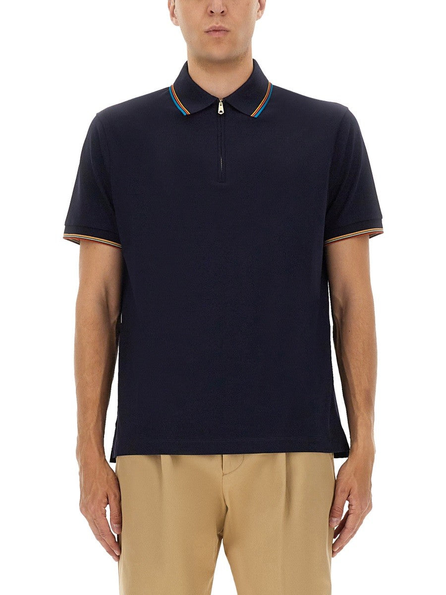 PAUL SMITH - Man - Blue - Polo Shirts