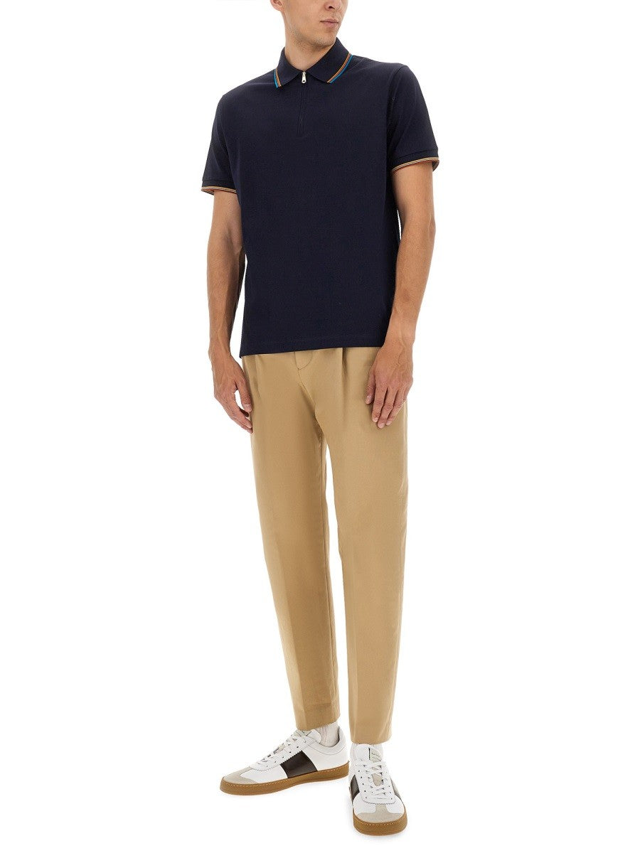PAUL SMITH - Man - Blue - Polo Shirt