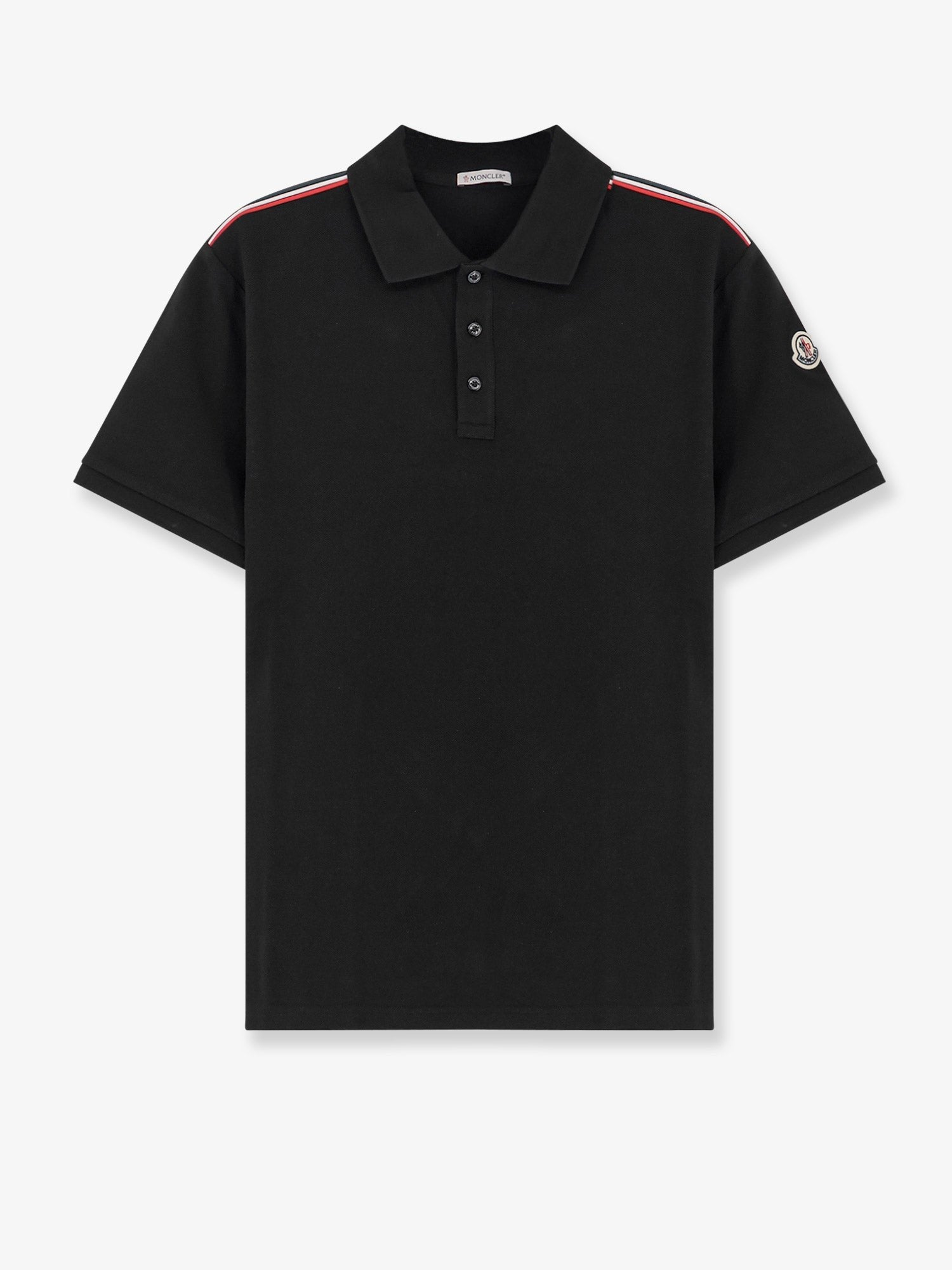 Moncler - Man - Black - Polo Shirt