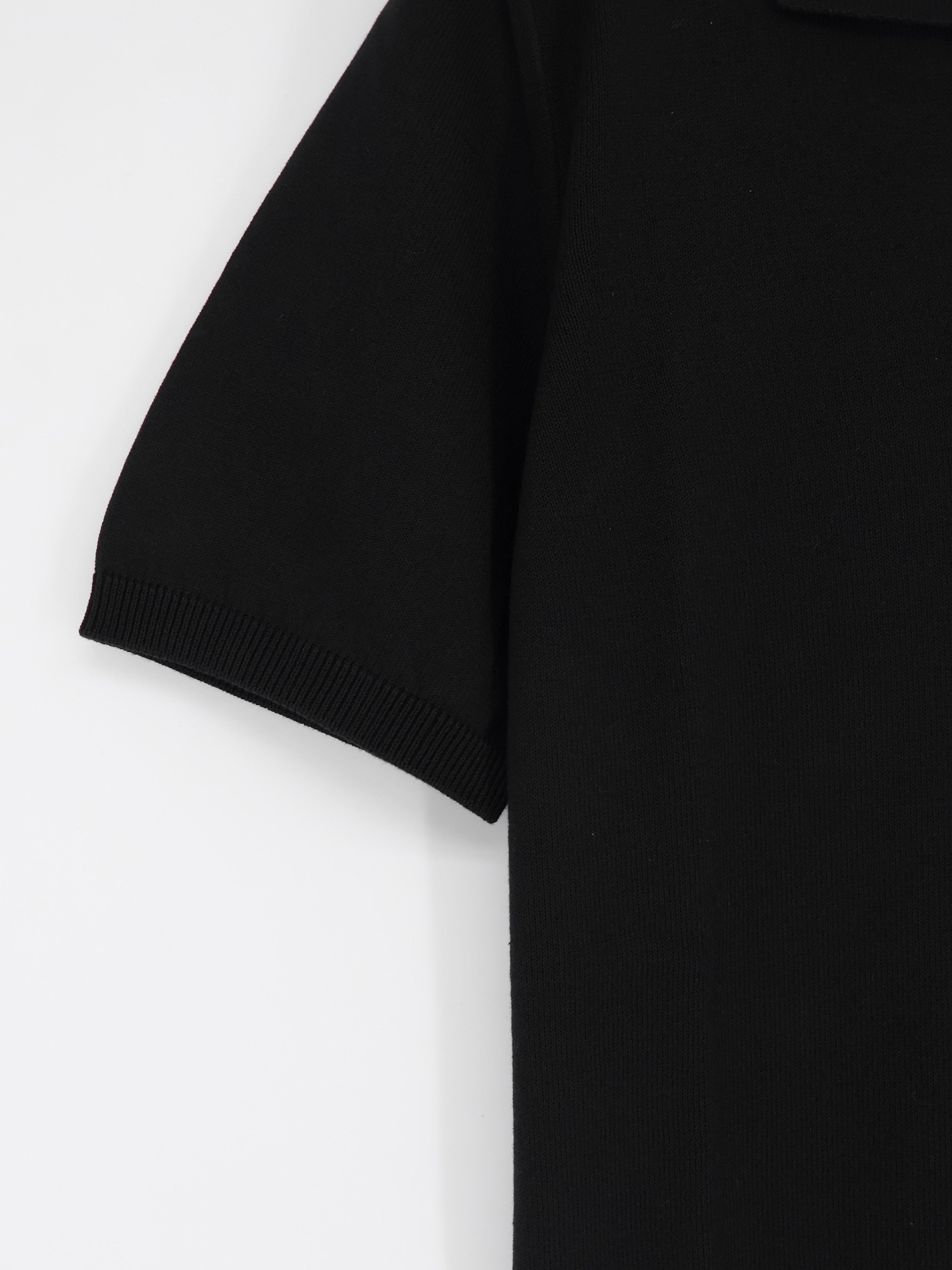 ALPHA-STUDIO - Man - Black - Polo Shirt
