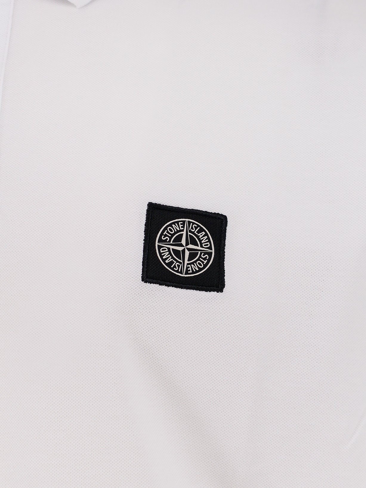 Stone Island - Férfi - Fehér - Galléros póló