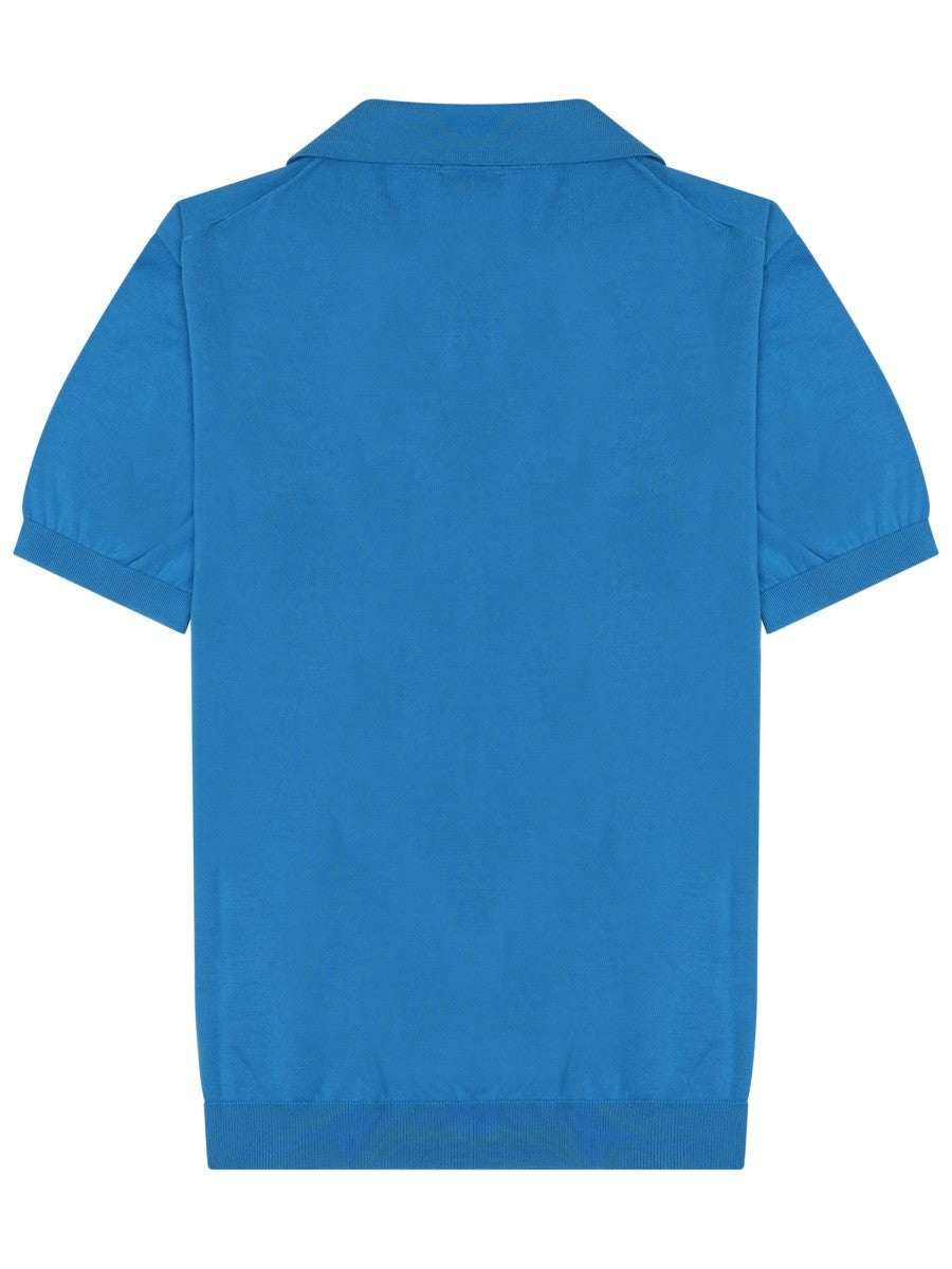 DRUMOHR - Man - Blue - Polo Shirt