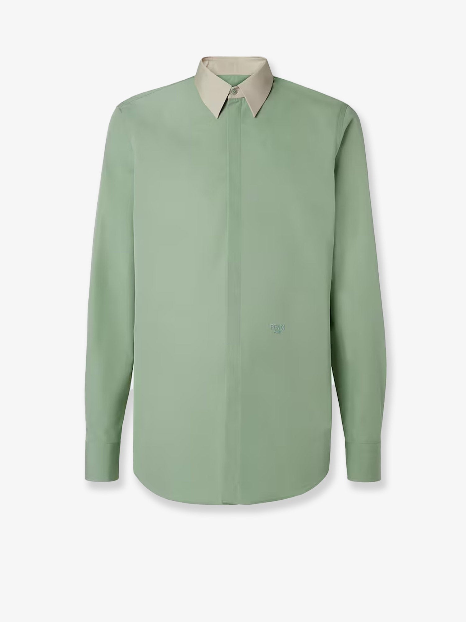 Fendi - Man - Green - Shirt