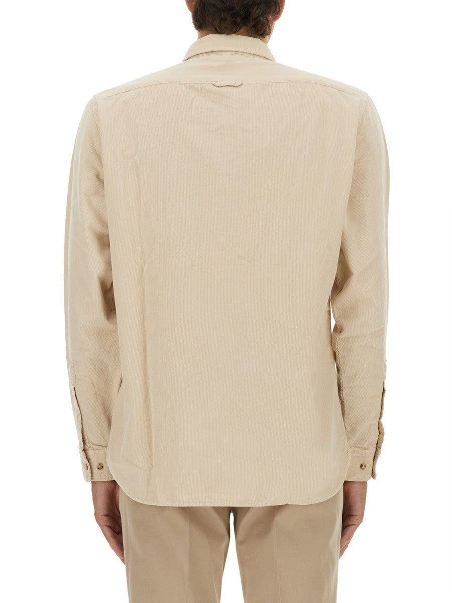 Woolrich - Man - Beige - Shirt