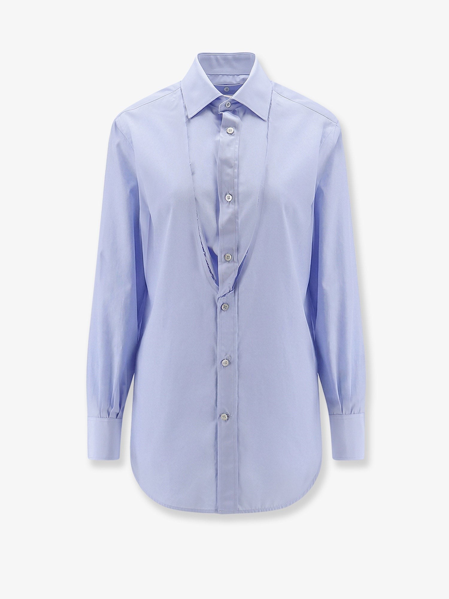 Maison Margiela - Woman - Blue - Shirt
