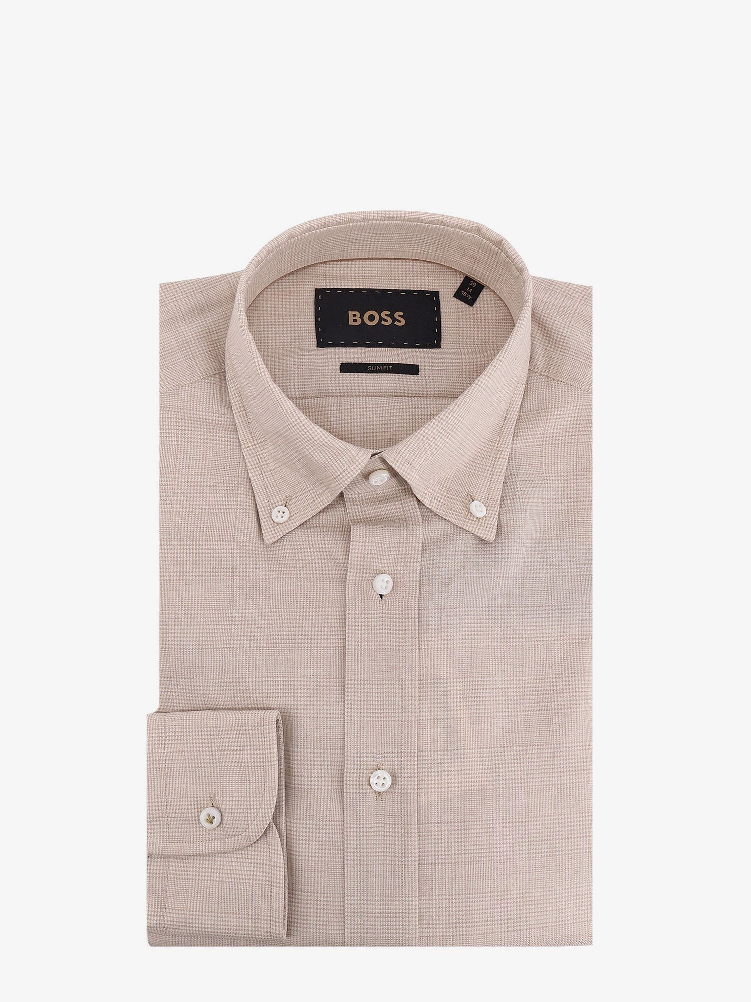 Boss - Man - Beige - Shirt