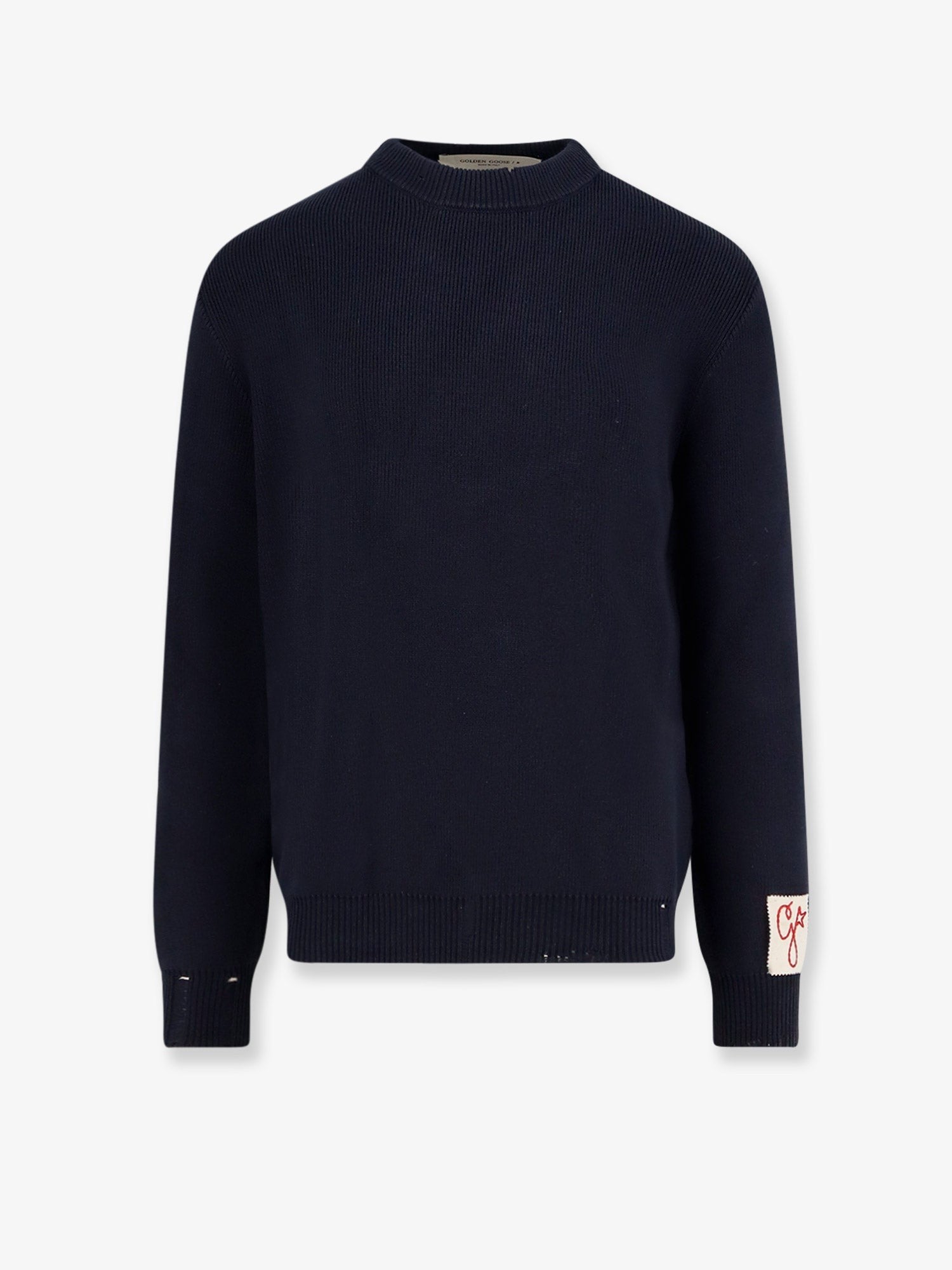 Golden Goose Deluxe Brand - Man - Blue - Knit Sweater