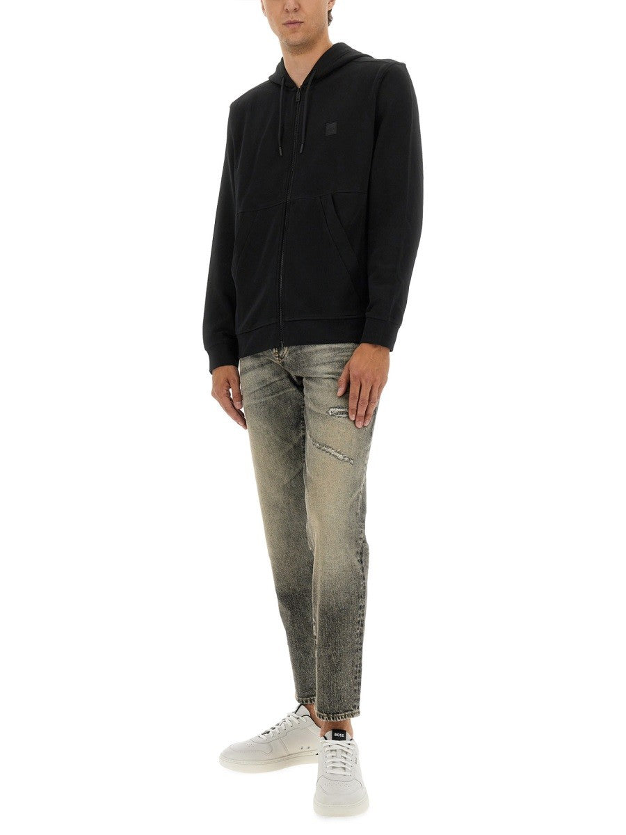 Boss - Férfi - Fekete - Pulóver