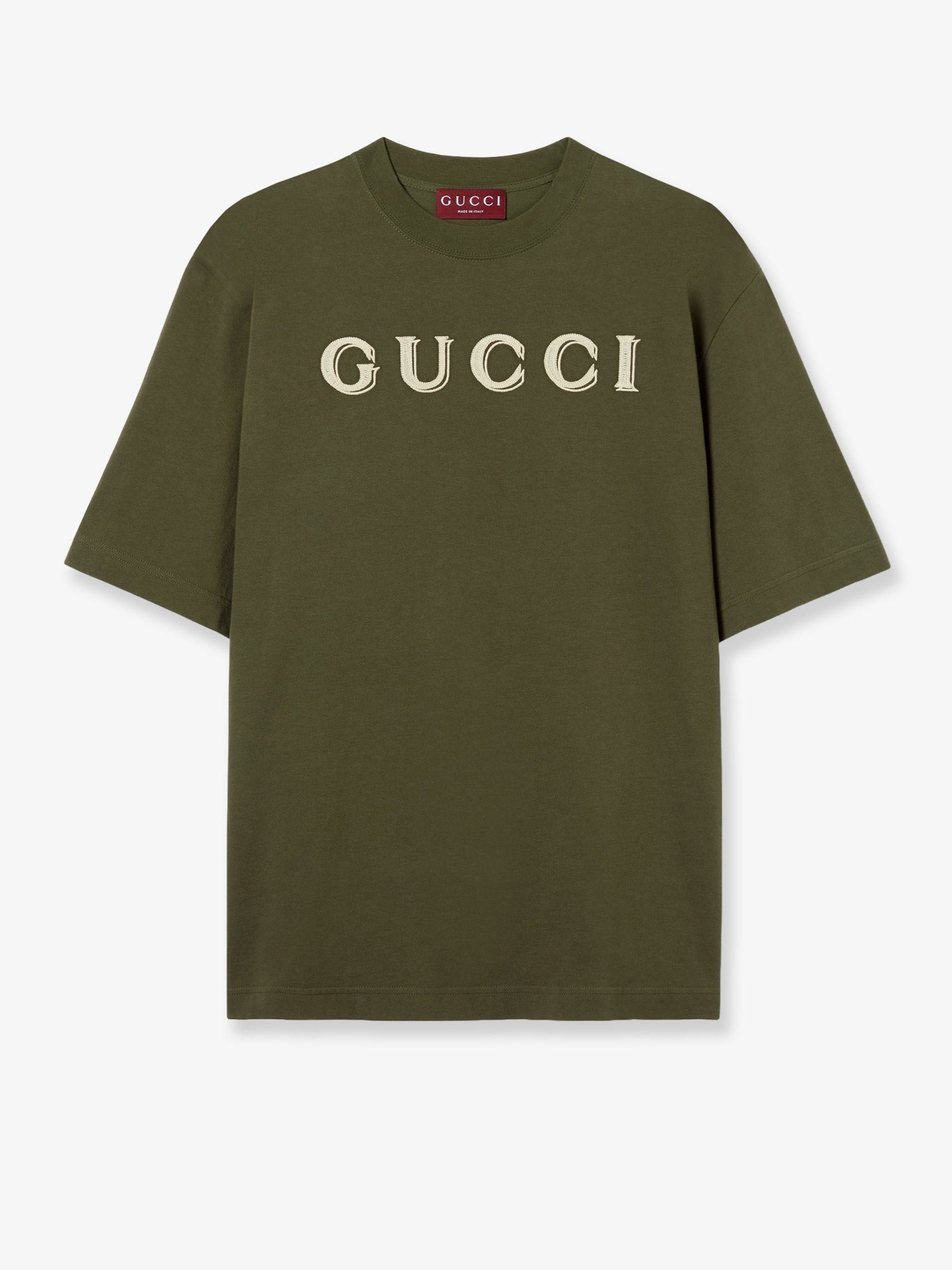 Gucci - Férfi - Erdei Zöld Keverék - Póló