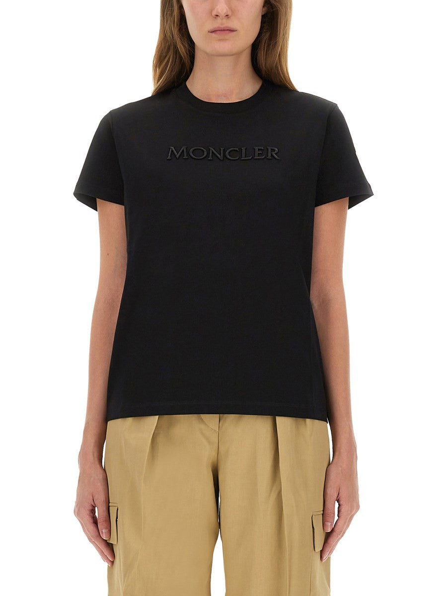 Moncler - Woman - Black - T-shirt