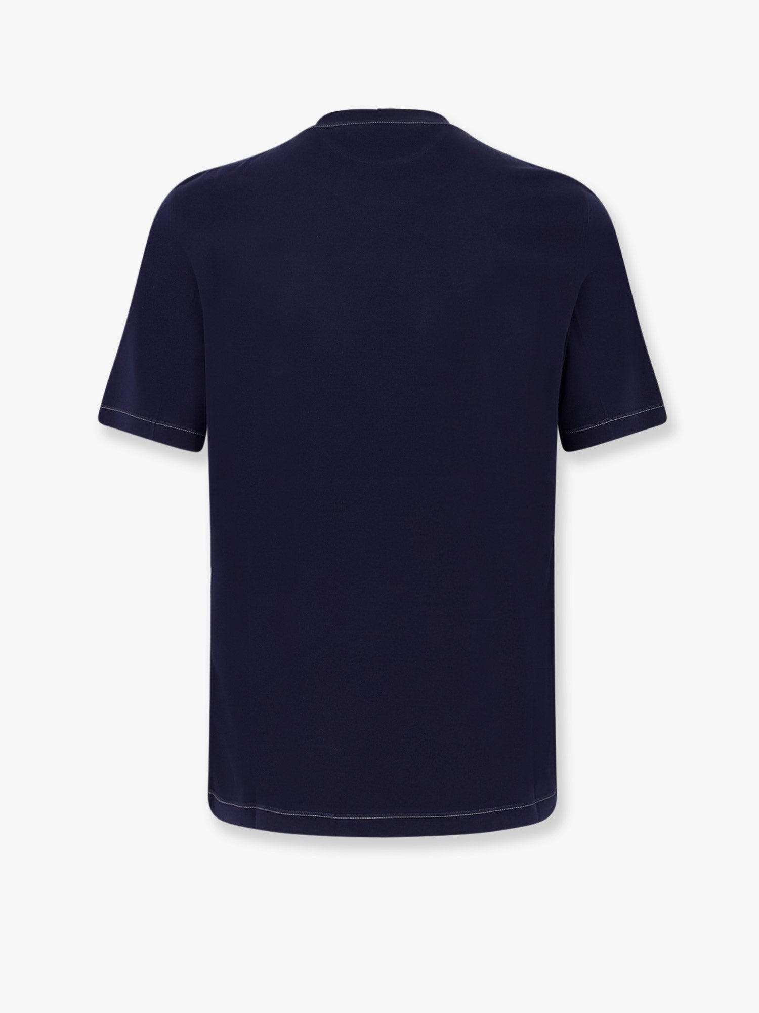 Brunello Cucinelli - Man - Cobalto Grigio Medio - T-shirt