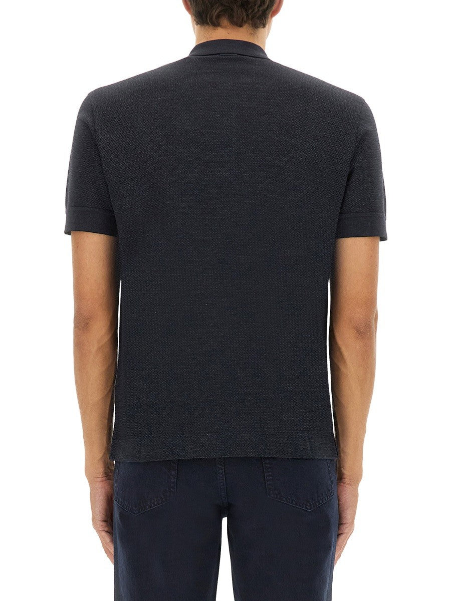 Zegna - Férfi - Fekete - Póló