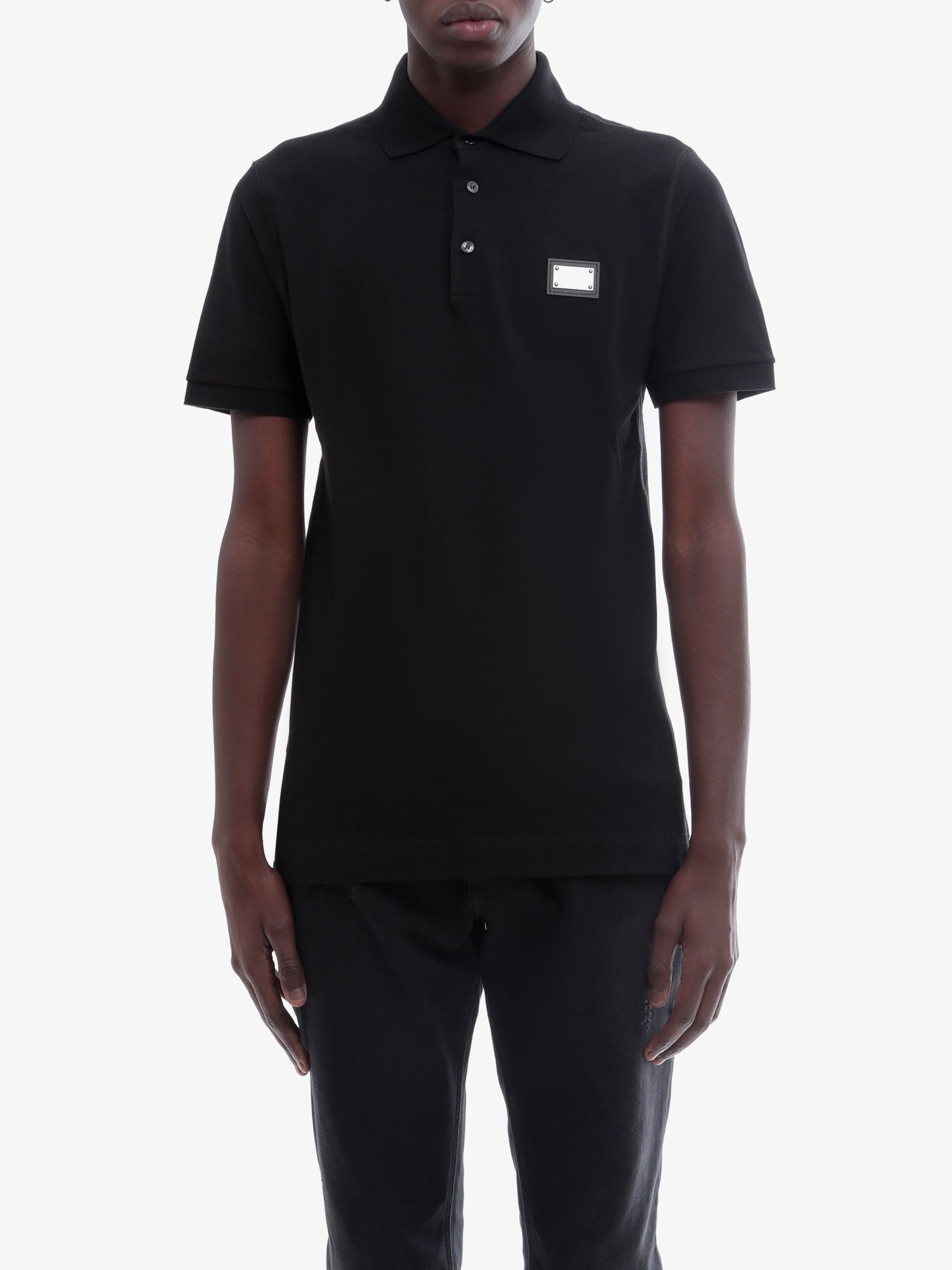 Dolce & Gabbana - Man - Black - Polo Shirt