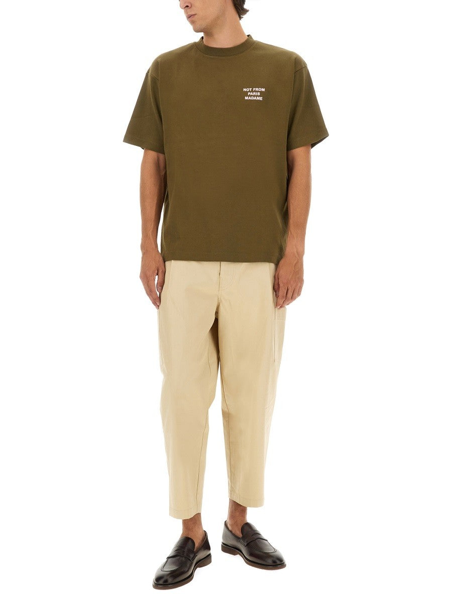 Drole De Monsieur - Man - Brown - T-shirt