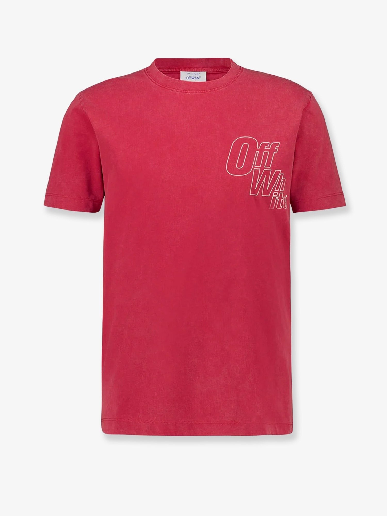 Off White - Man - Red - T-shirt