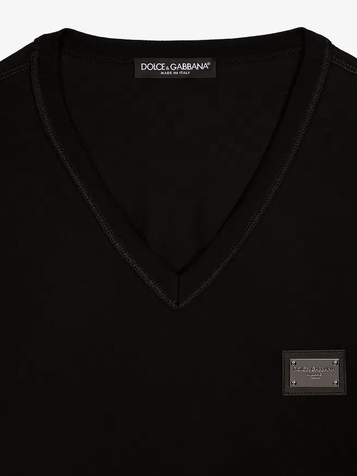 Dolce & Gabbana - Férfi - Fekete - Póló