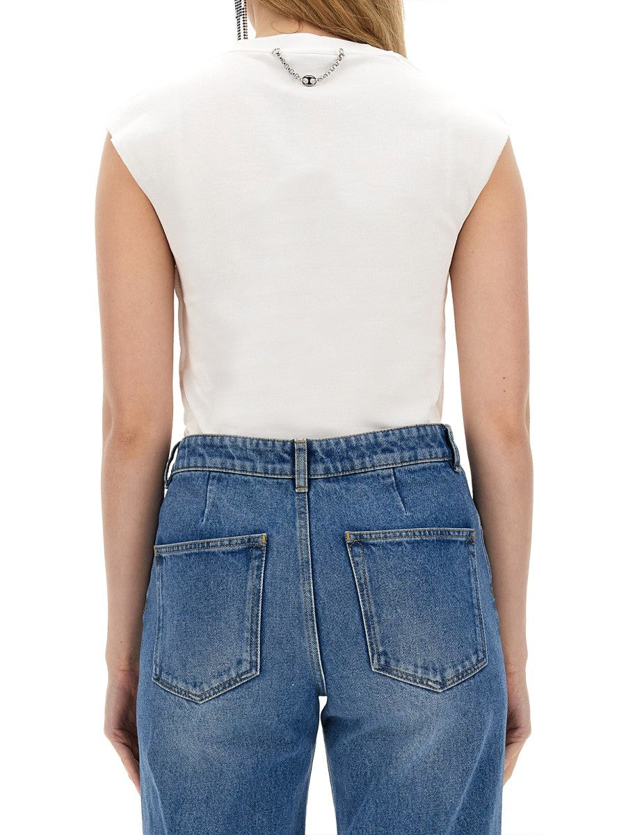 RABANNE - Woman - White - T-shirt