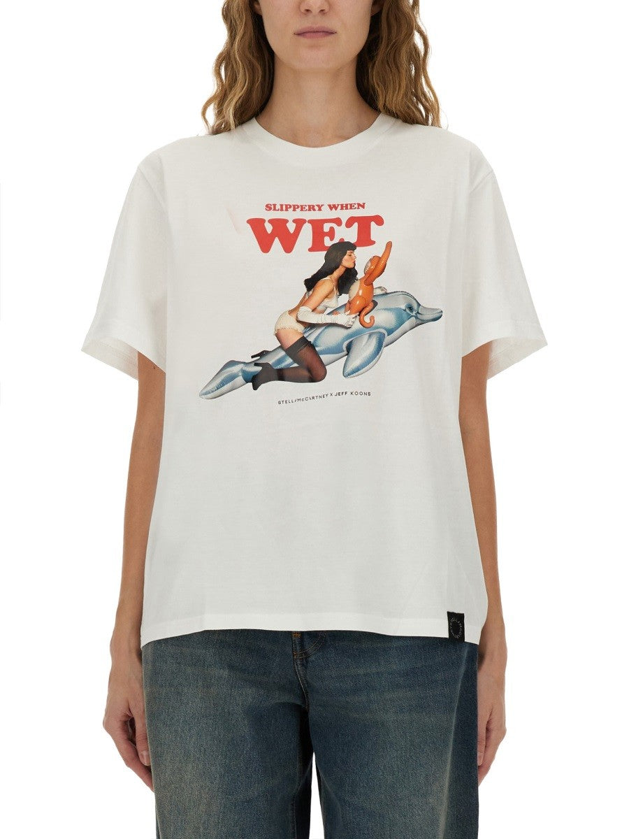stella mccartney - Woman - White - T-shirt