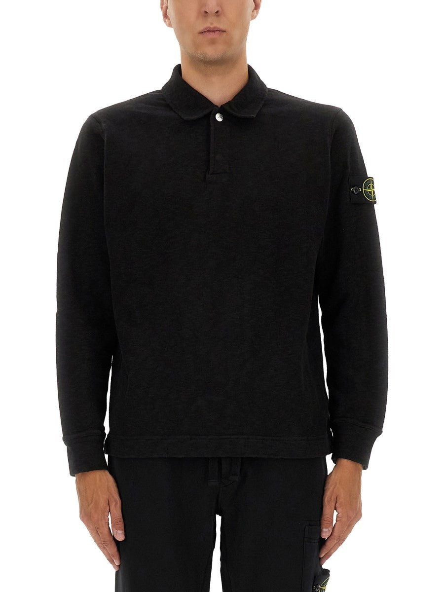 Stone Island - Férfi - Fekete - Pólóing