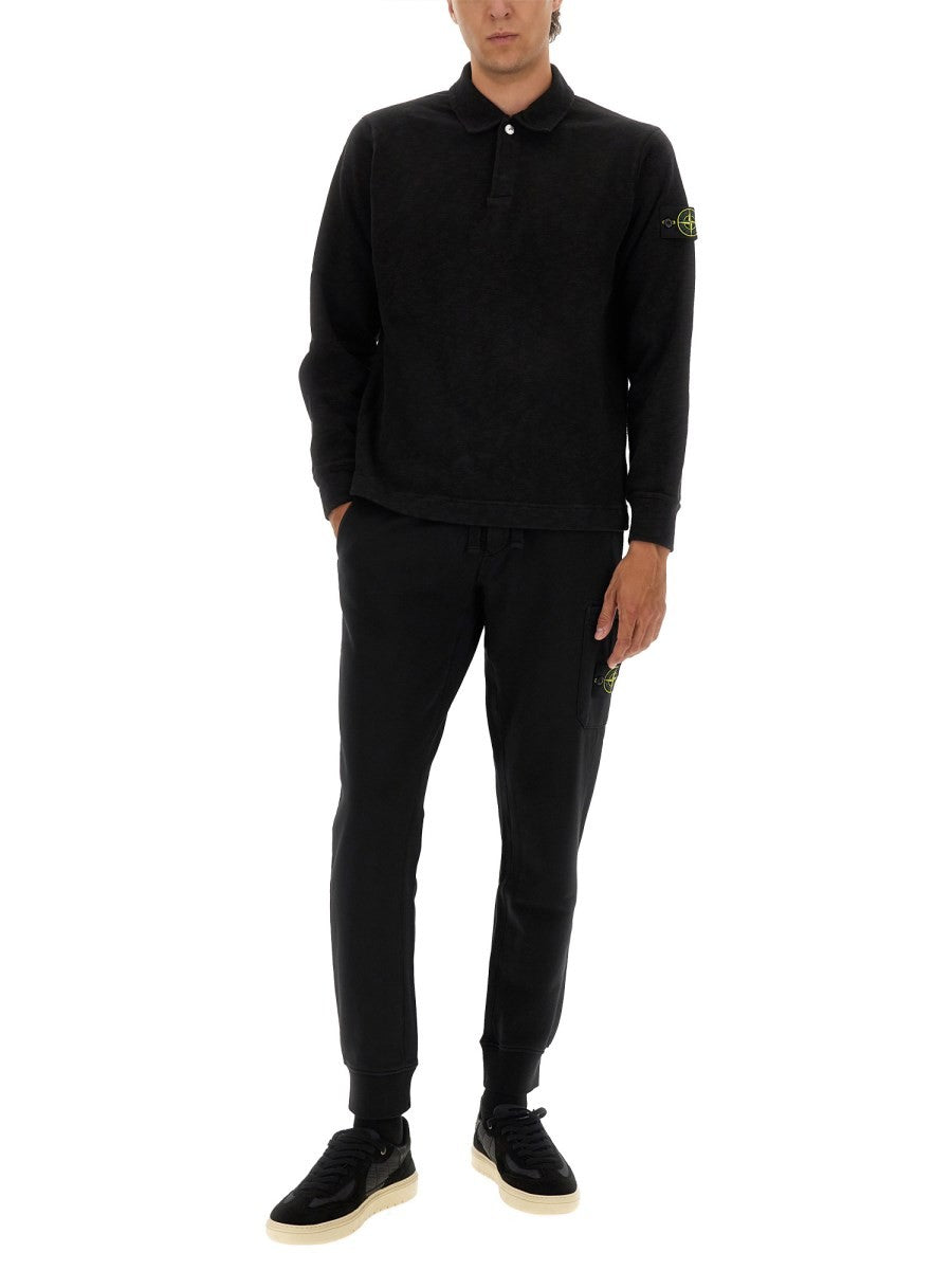 Stone Island - Férfi - Fekete - Pólóing