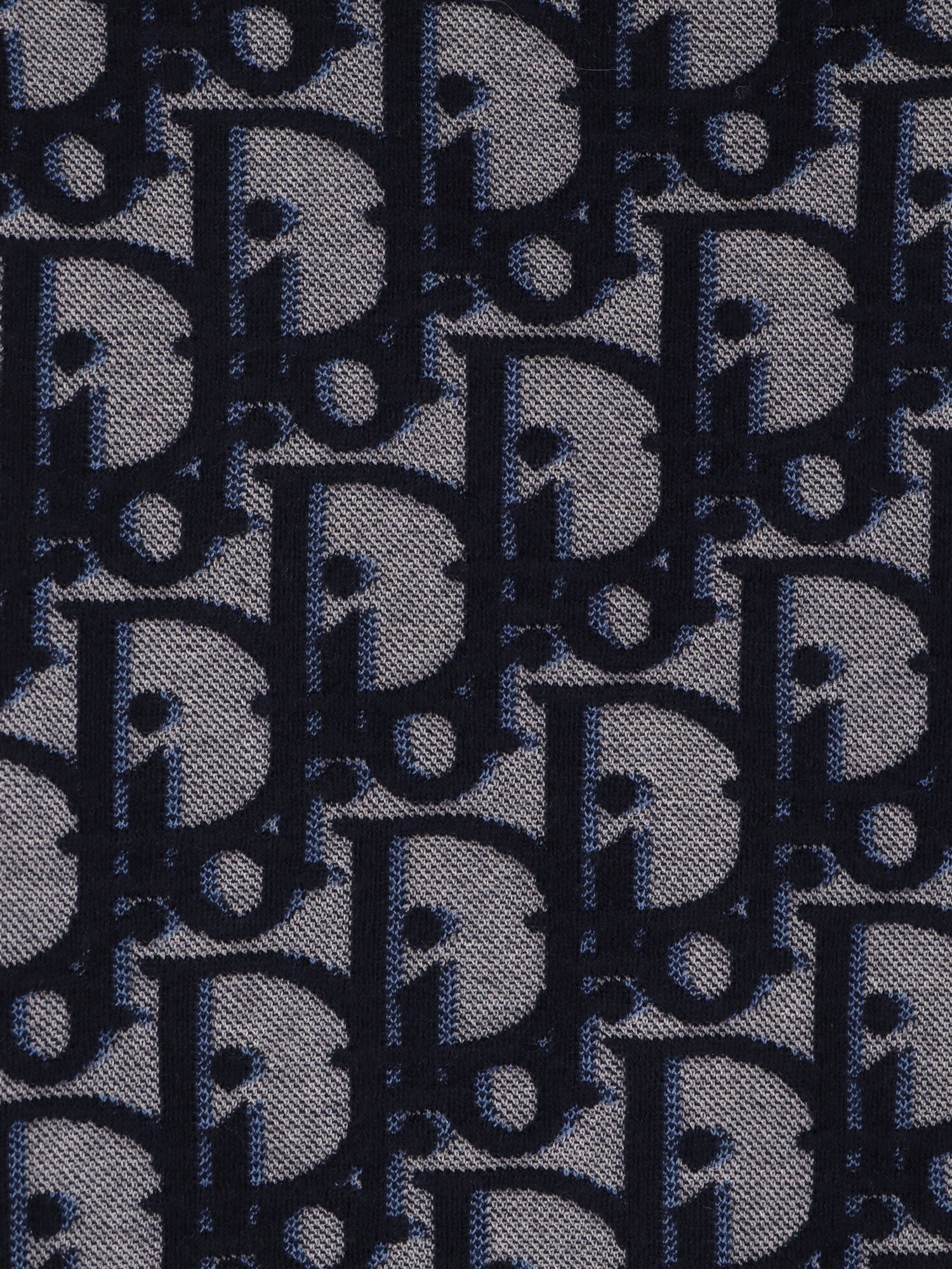 Dior - Man - Blue - Knit Sweater