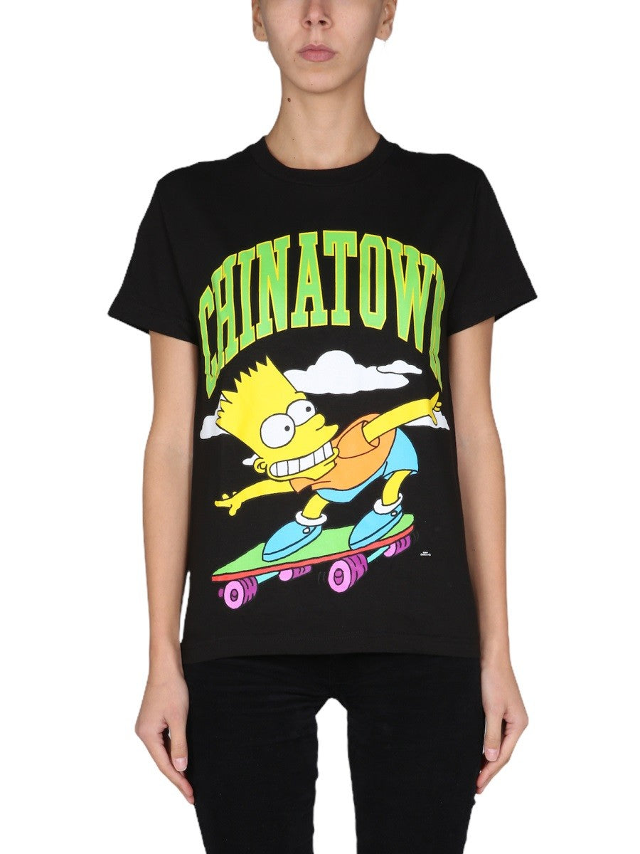 CHINATOWN MARKET X THE SIMPSONS - Unisex - Fekete - Póló
