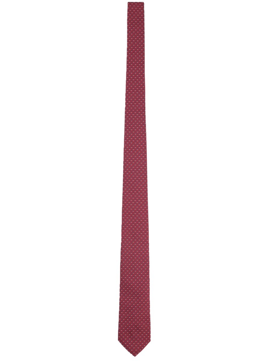 Ferragamo - Férfi - Piros - Nyakkendő