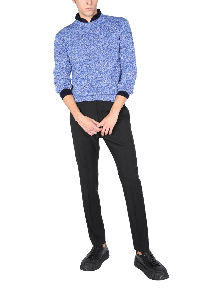 Ballantyne - Man - Blue - Sweater