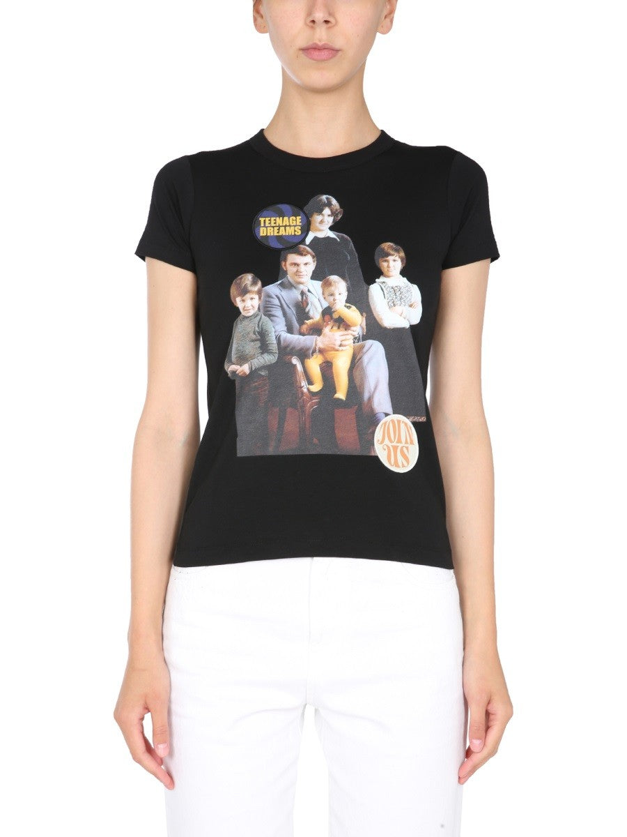 RAF SIMONS - Woman - Black - T-shirt