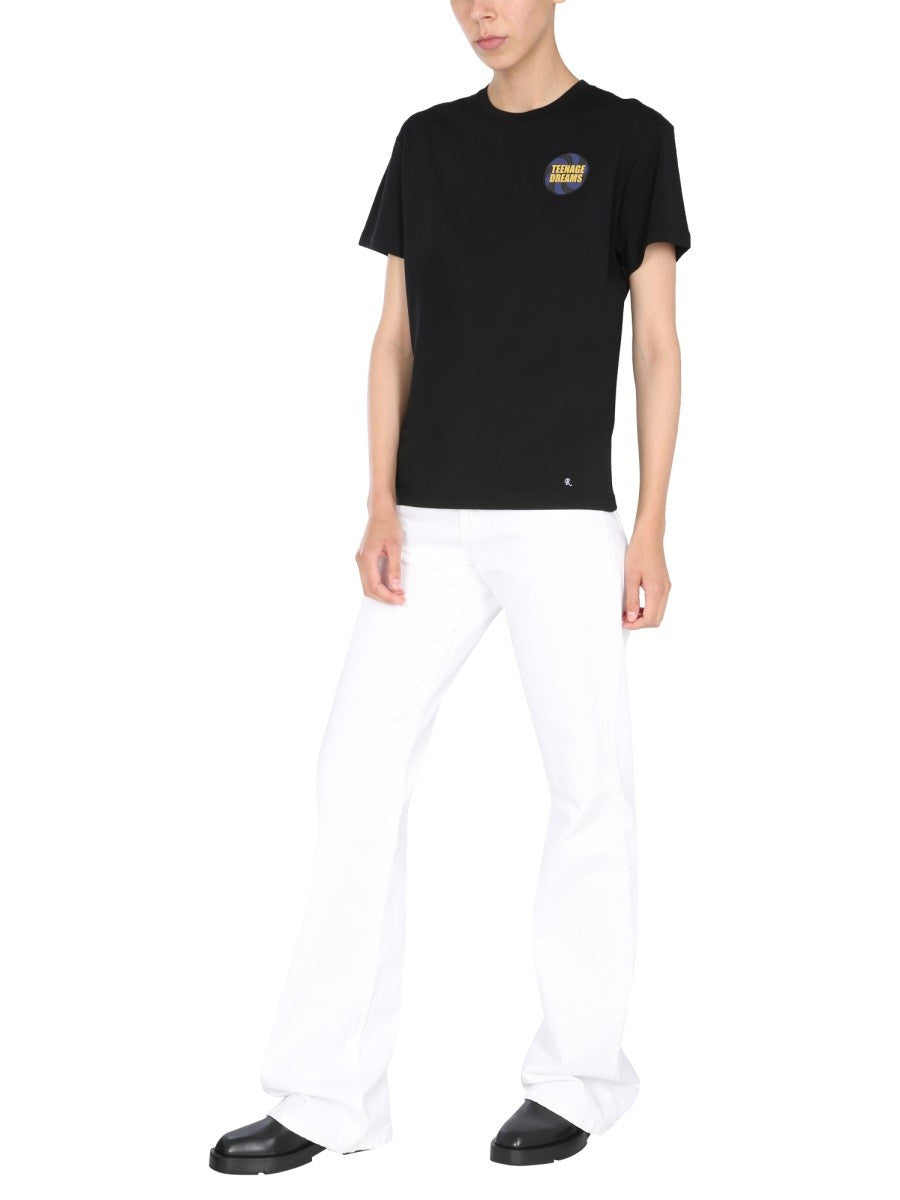 RAF SIMONS - Woman - Black - T-shirt