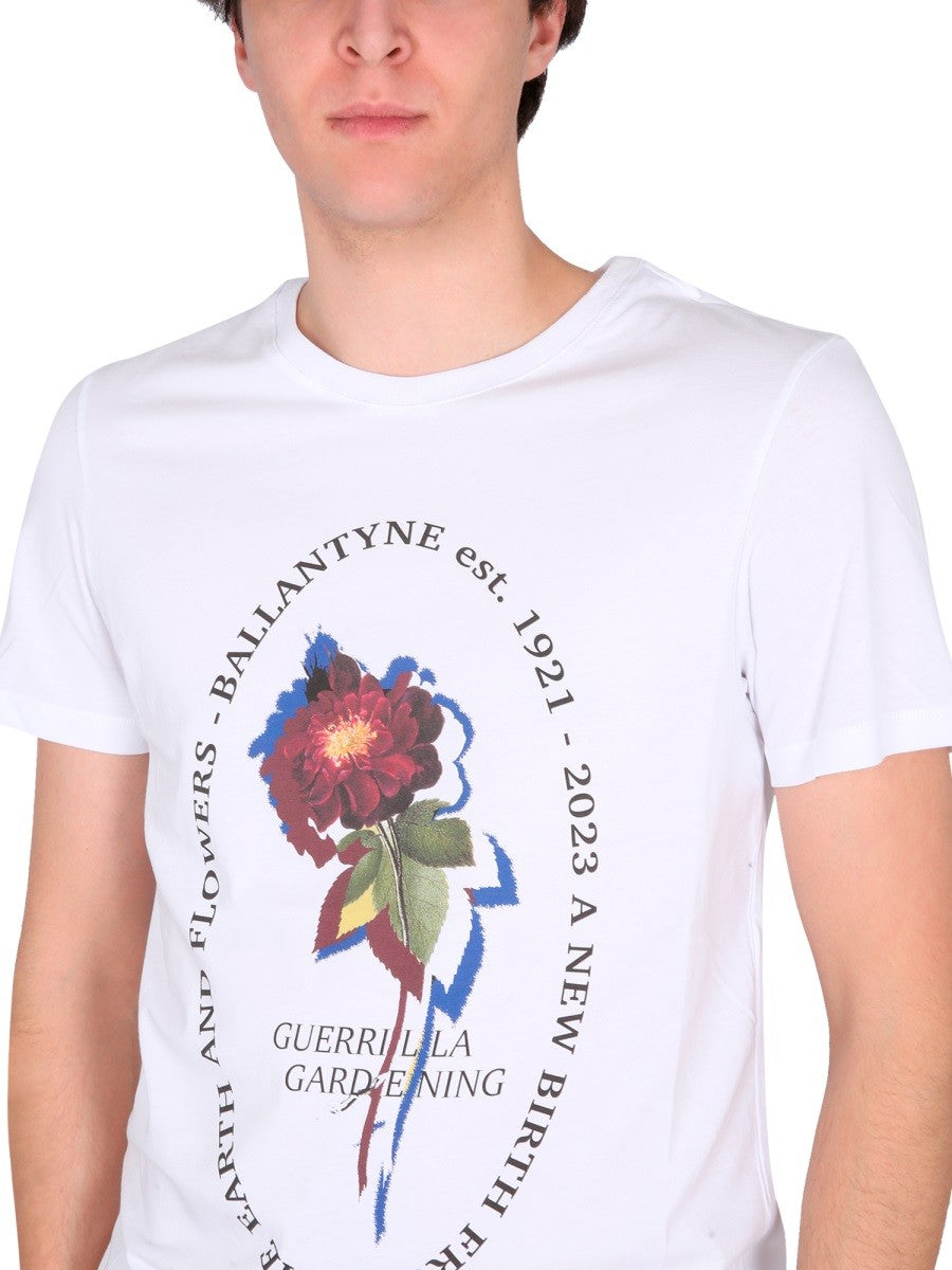 Ballantyne - Man - White - T-shirt