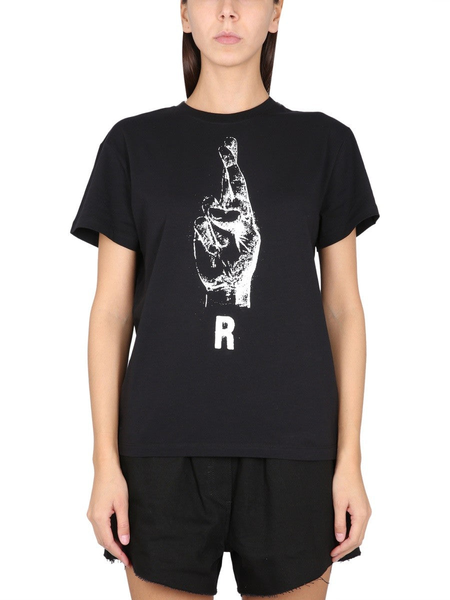 RAF SIMONS - Woman - Black - T-shirt
