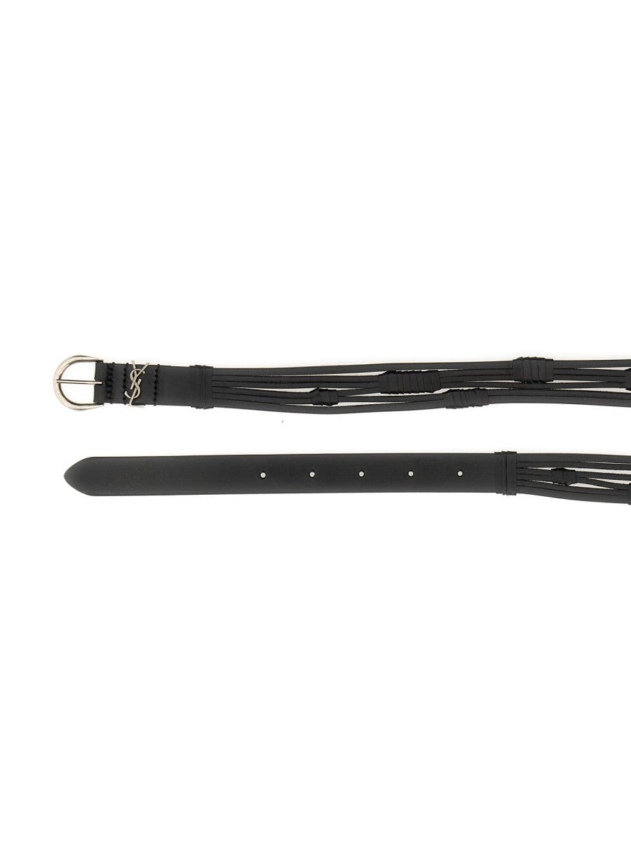 Saint Laurent - Férfi - Fekete - Öv