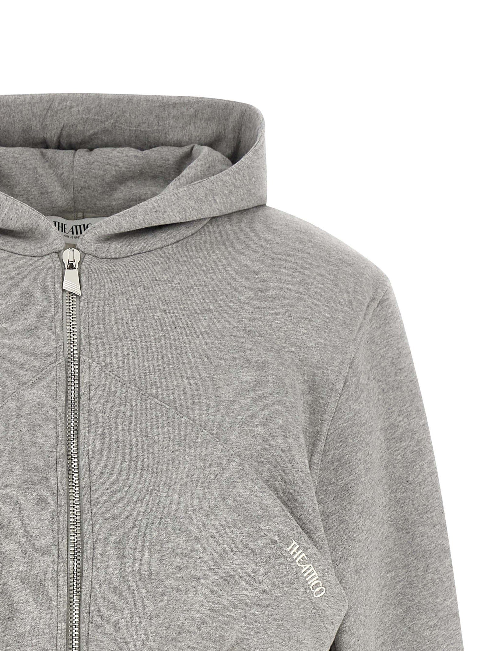 The Attico - nan - Grey - Sweatshirt