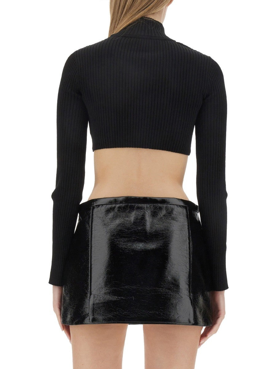 COURREGES - Woman - Black - Sweater