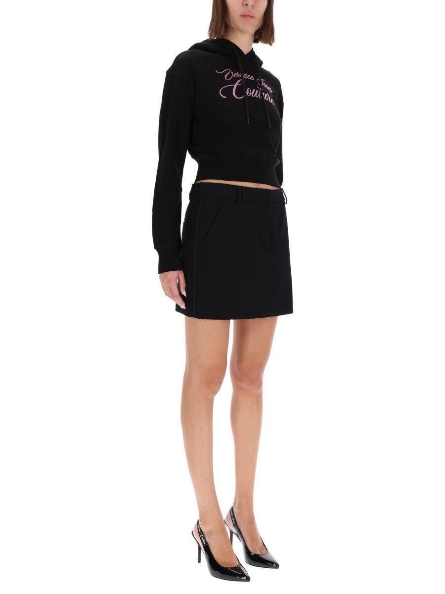 Versace Jeans Couture - Woman - Black - Sweatshirt